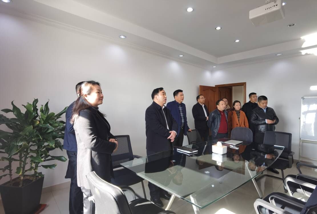 贵州省剑河县县长杨胜朝率队莅临耐诺集团招商引资考察活动