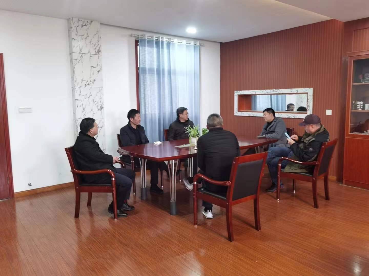 金湖县市场监督管理局党委书记局长一行造访耐诺集团