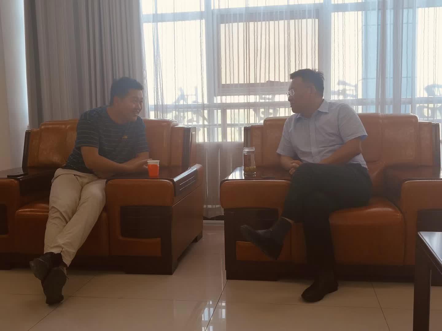 拜会宁夏石嘴山市农业农村局局长刘学勇